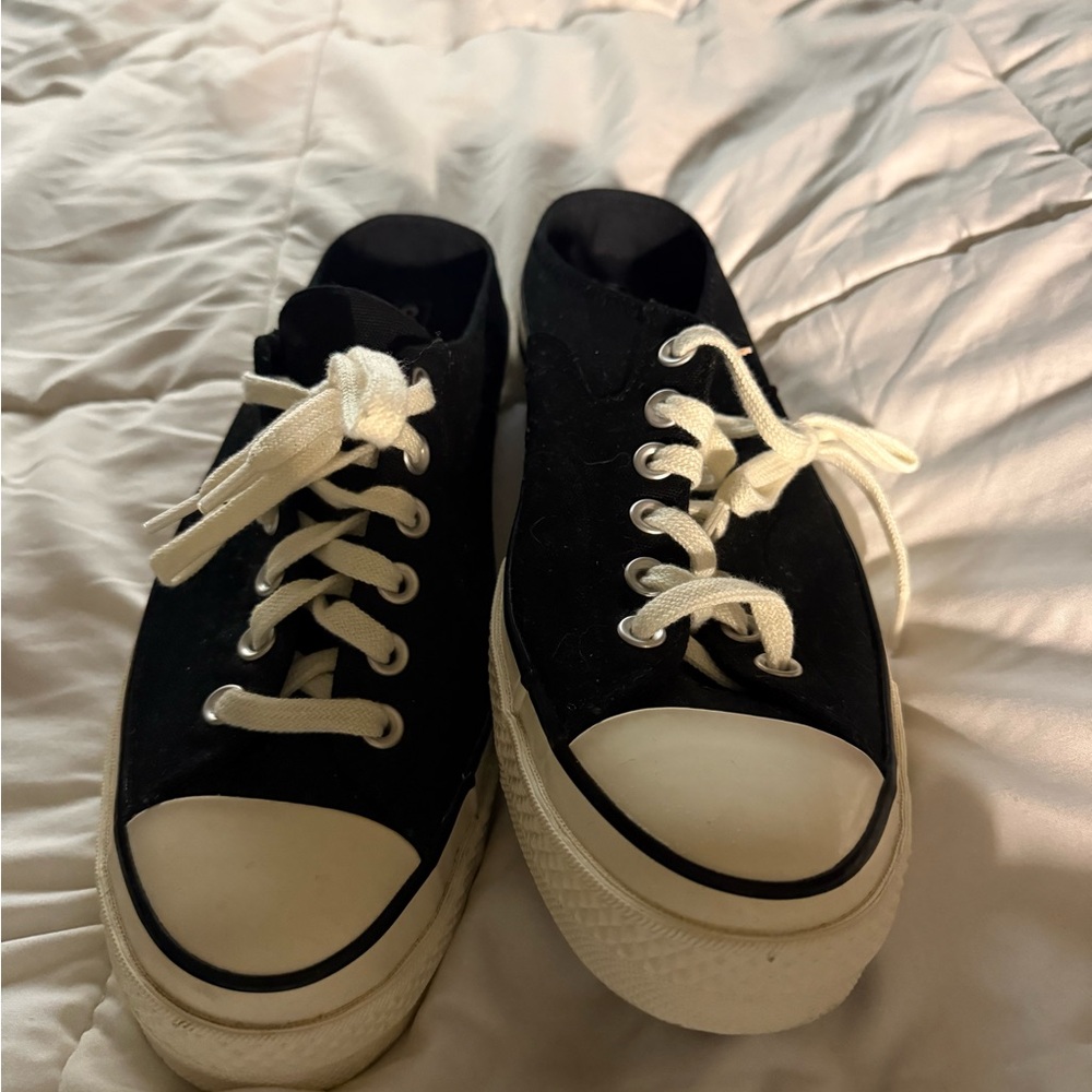 Converse Chuck Taylor Black Canvas Shoes